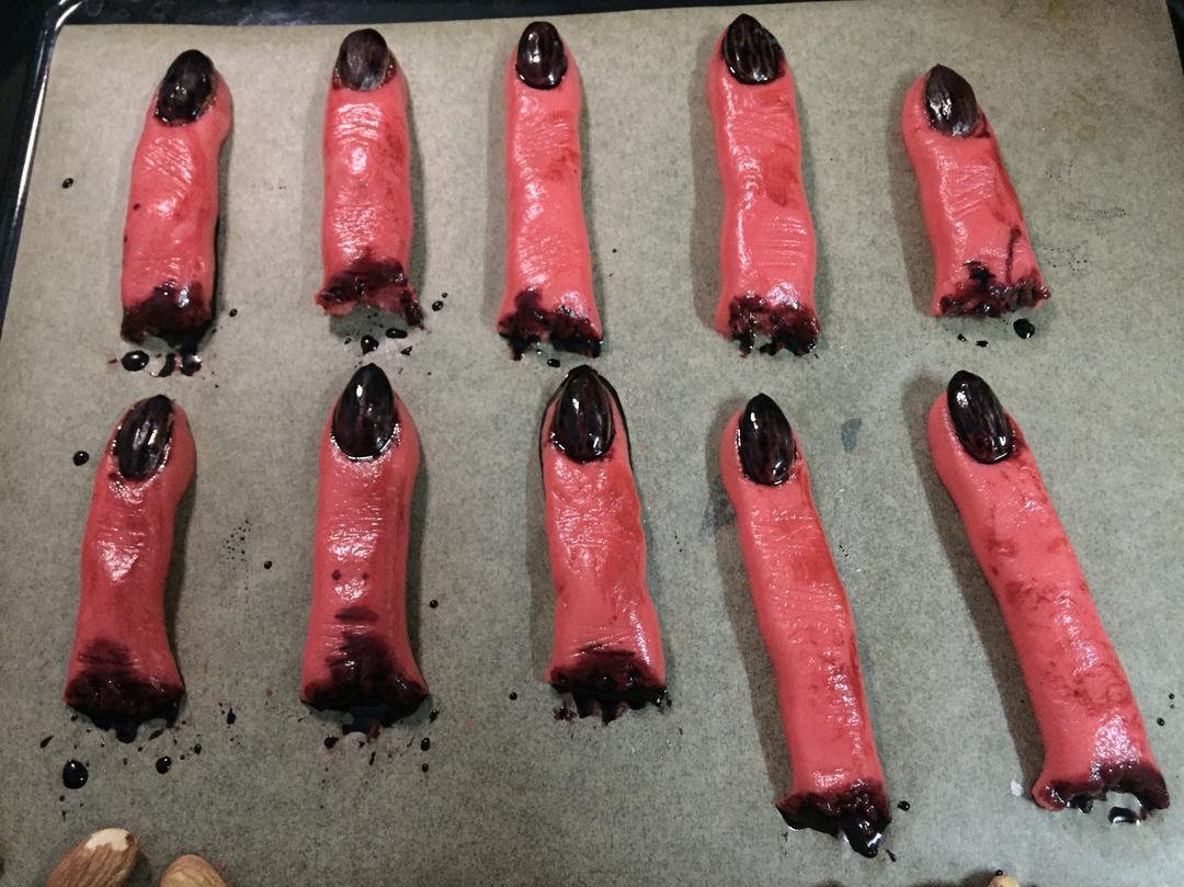 万圣节手指饼干