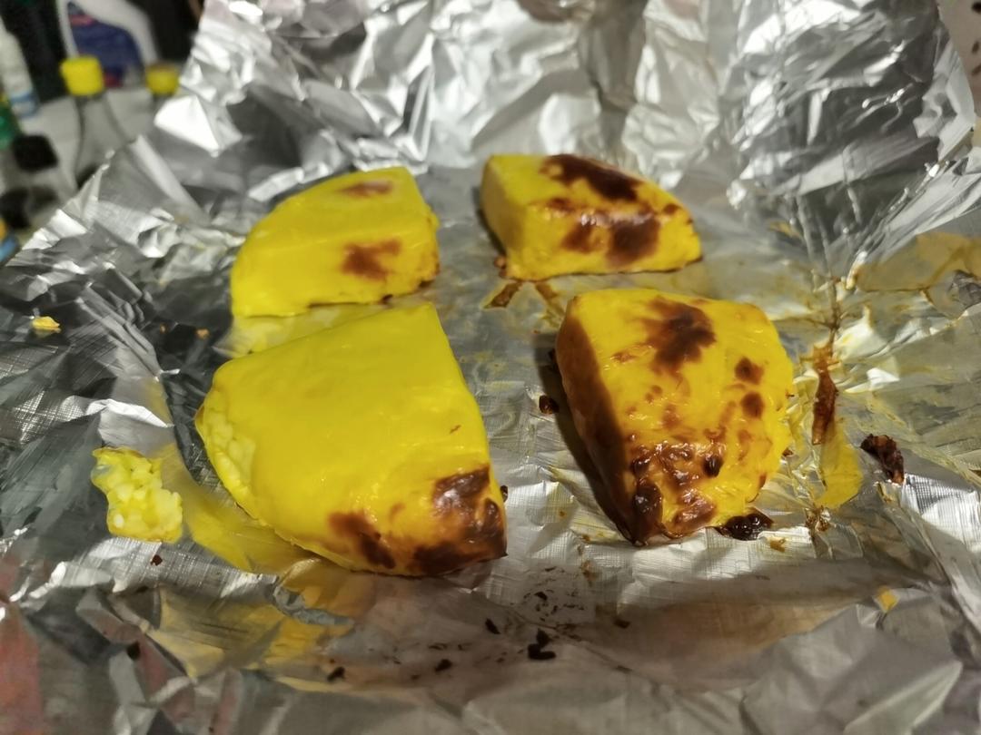 空气炸锅烤牛奶！外焦里嫩！好吃绝了！