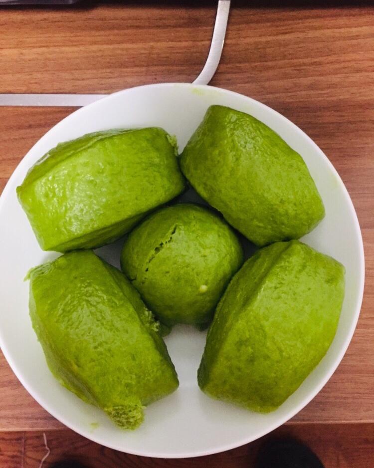 菠菜刀切馒头