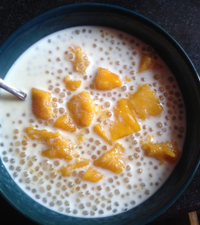 jessica娜做的芒果西米露