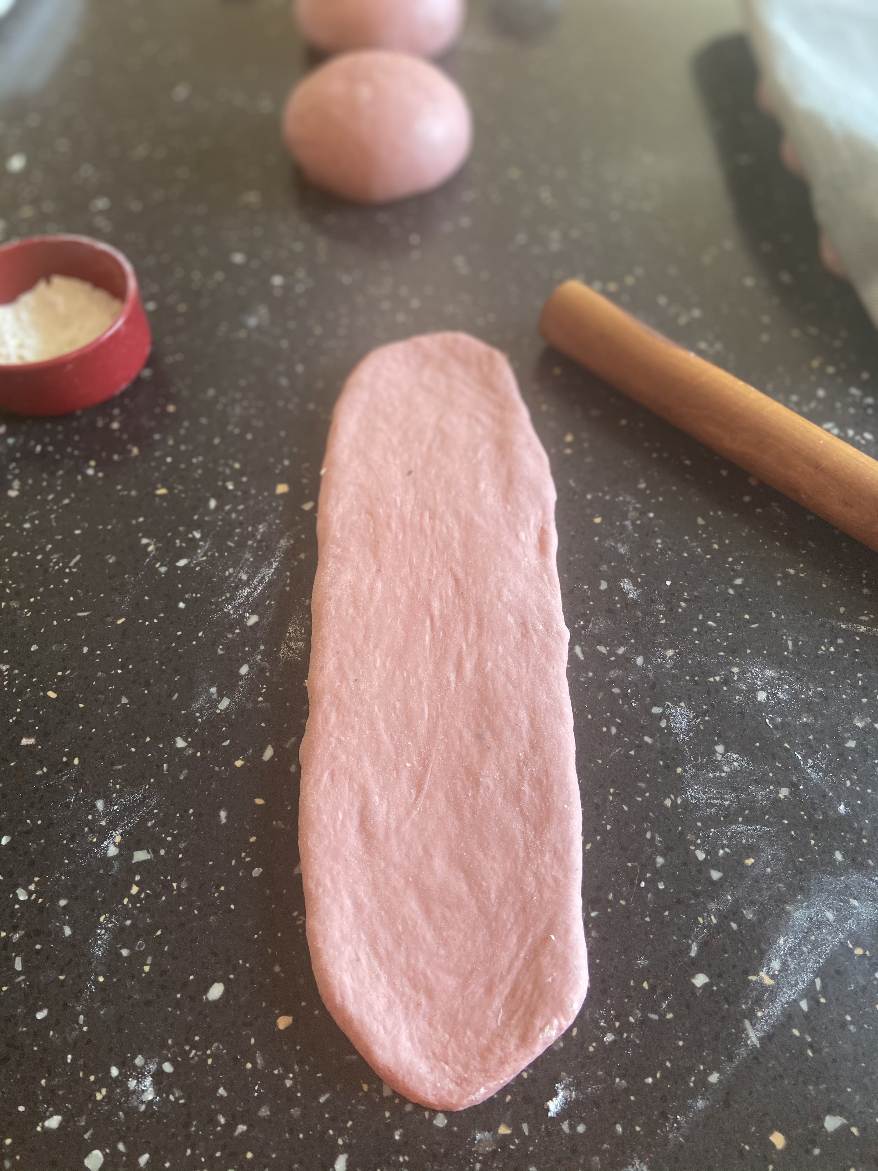 香甜粉嫩🍓草莓奶酥吐司（详细步骤）的做法 步骤5