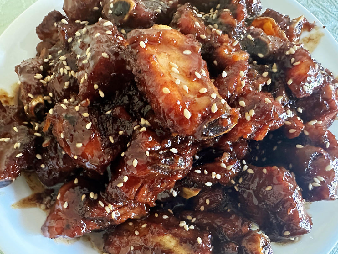 糖醋排骨/糖醋小排（不放油）（12345口诀做出正宗上海本帮）