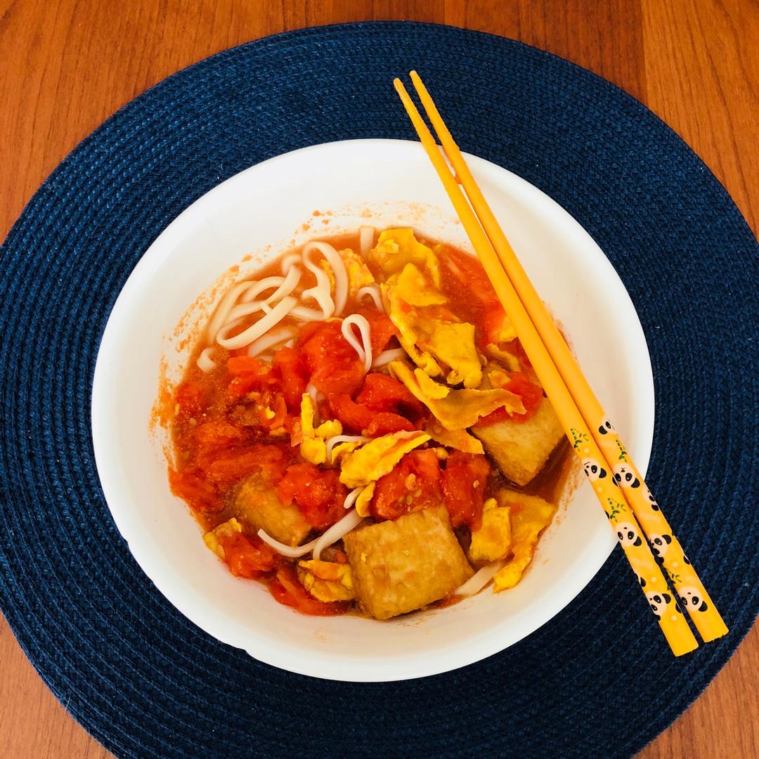 西红柿鸡蛋面