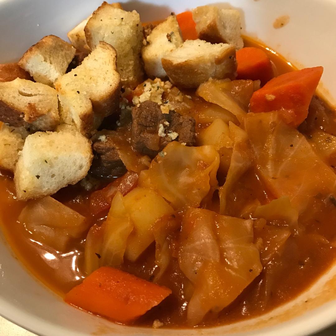 西红柿炖牛肉