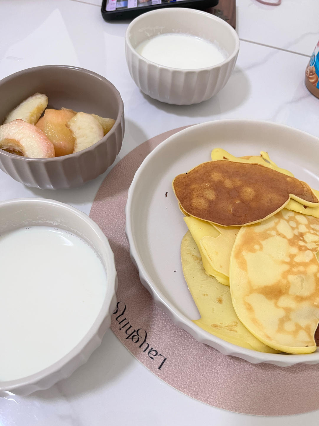 无糖无油牛奶小蛋饼