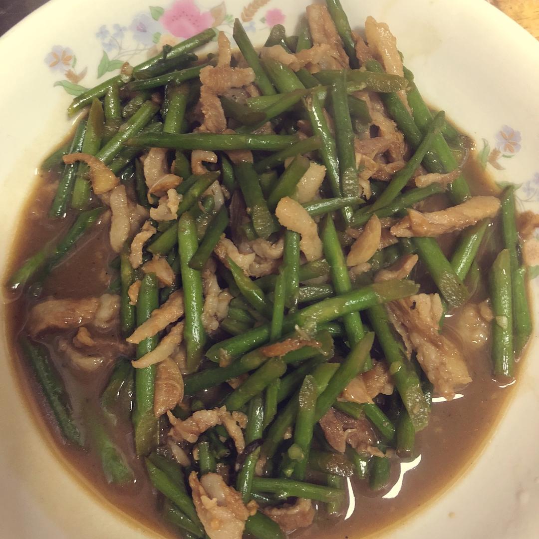 芦笋炒肉