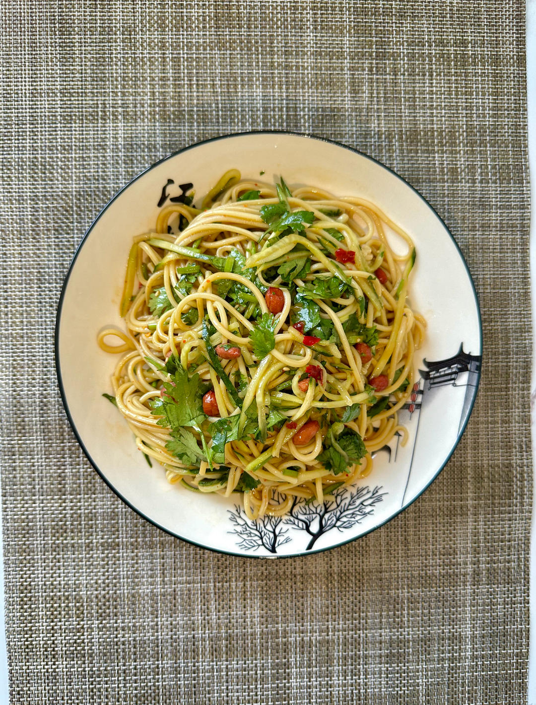 （纯素食）麻酱拌面🍜