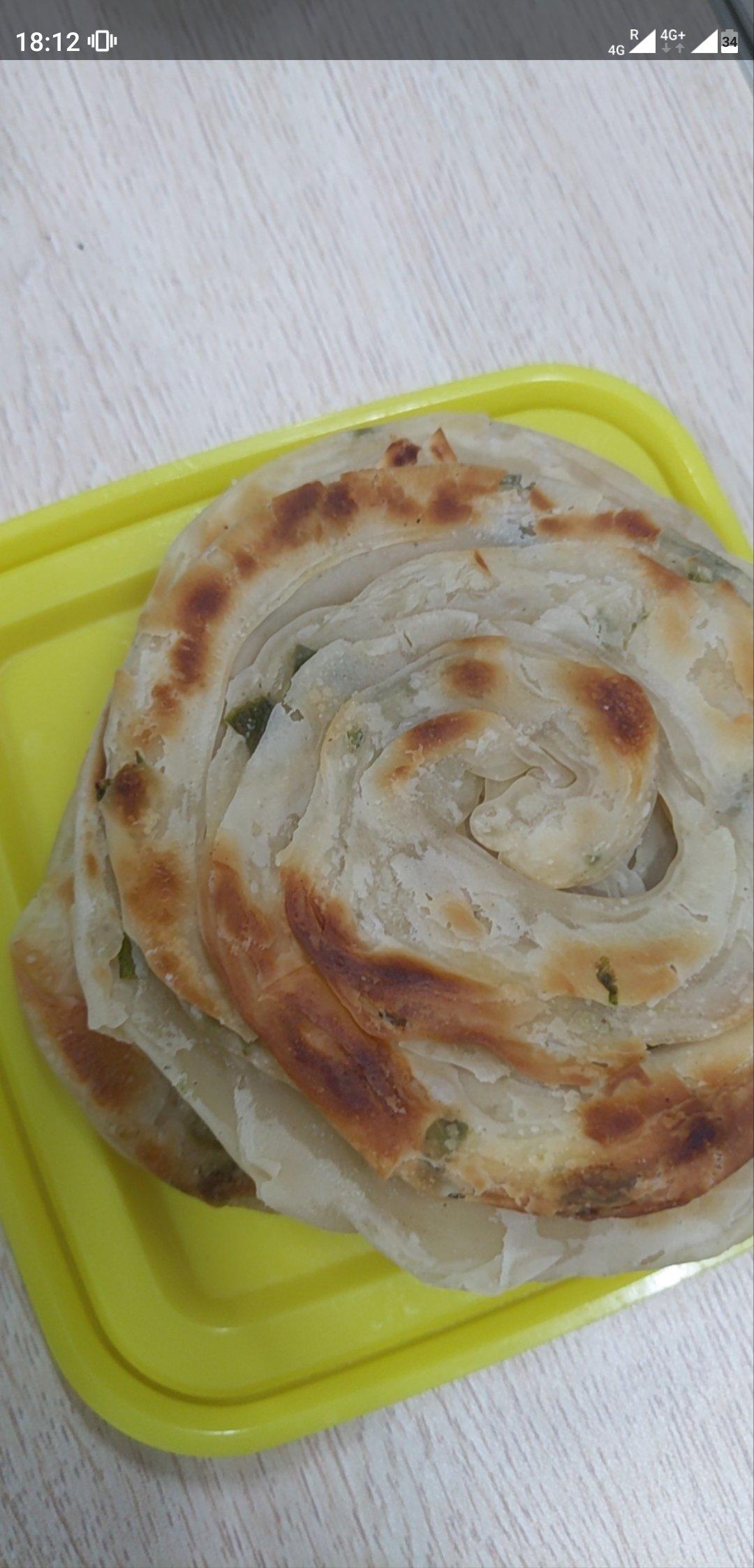 饺子皮葱油饼