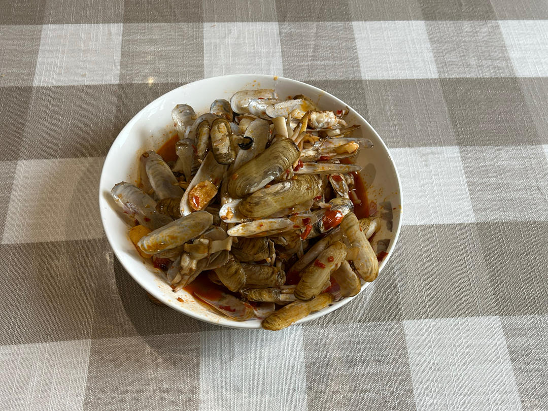 辣炒蛏子