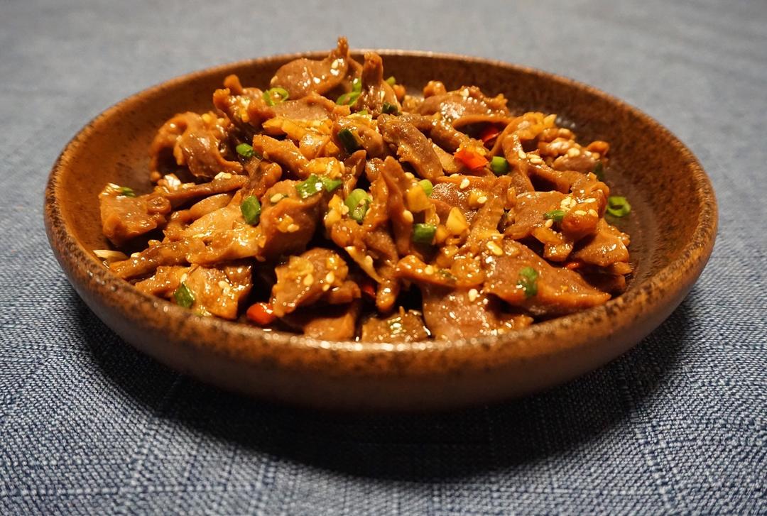 carpathia做的孜然鸡胗