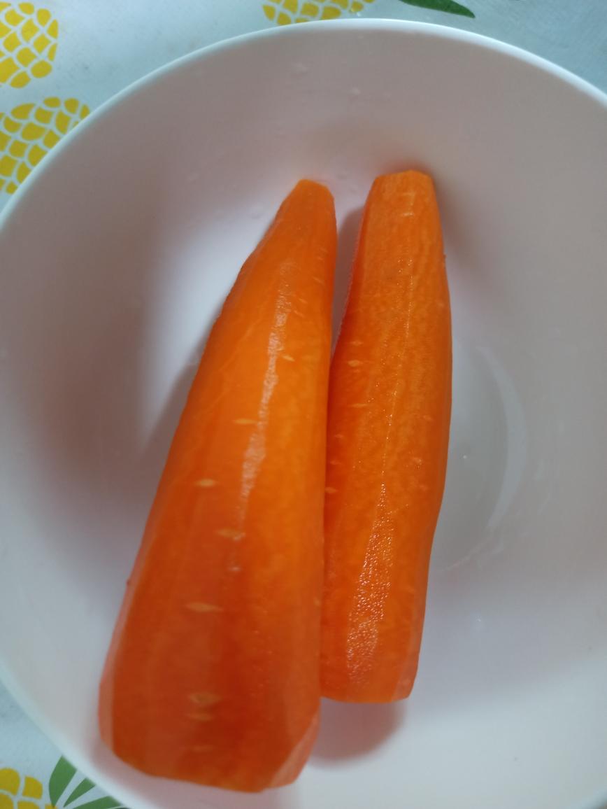 牙套党菜单-水煮胡萝卜 番茄胡萝卜面