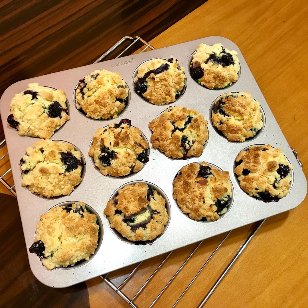 PH大师的金宝顶蓝莓马芬