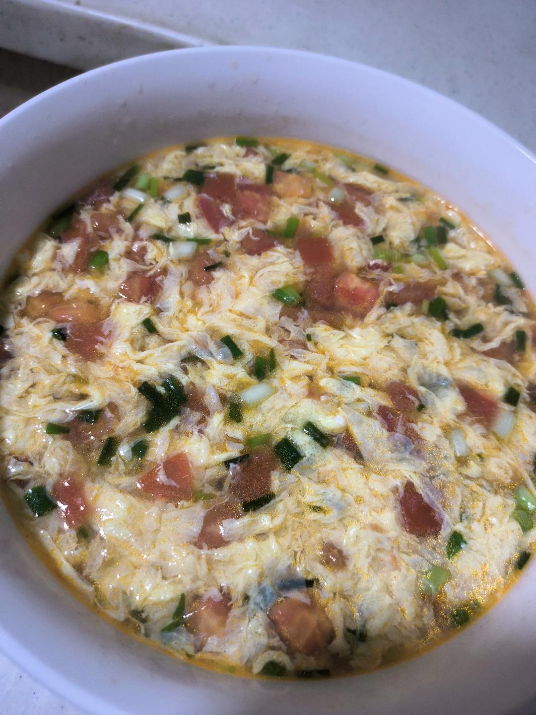 对象连喝三碗‼️西红柿鸡蛋汤