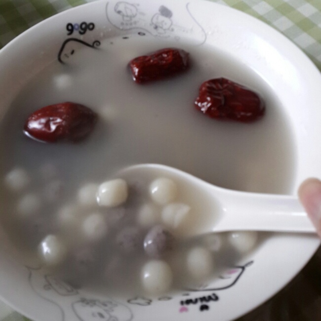 红豆米酒小汤圆