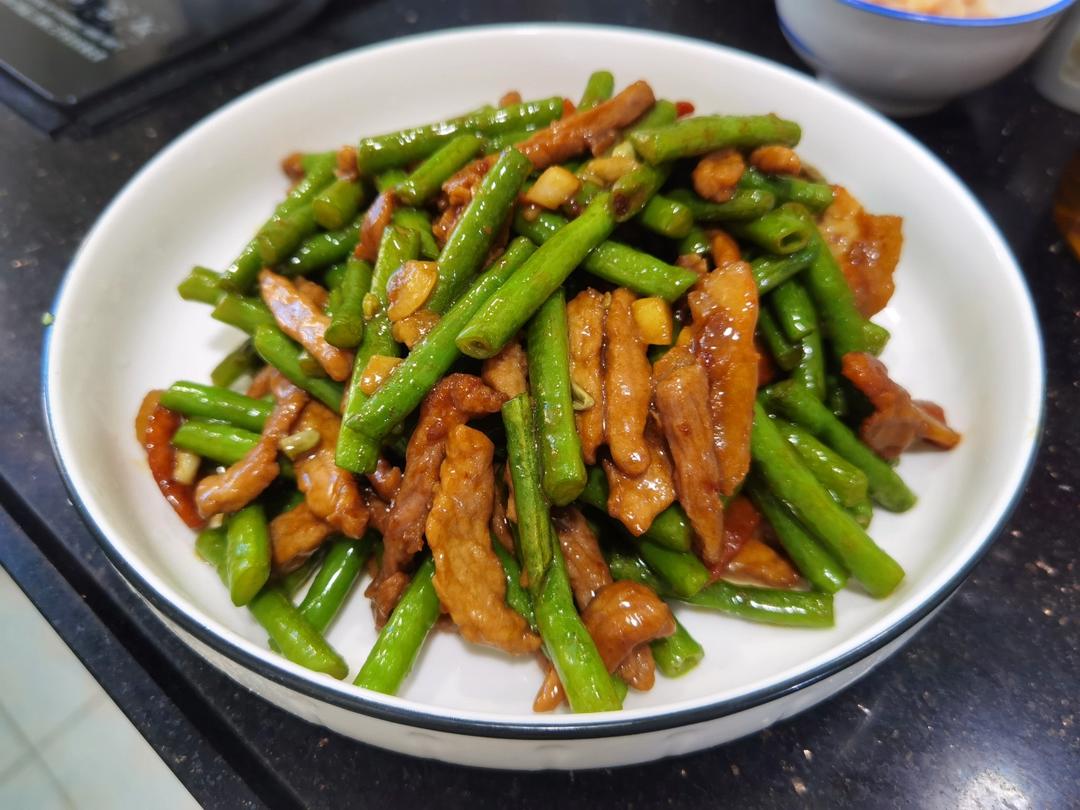 豆角肉丝饭
