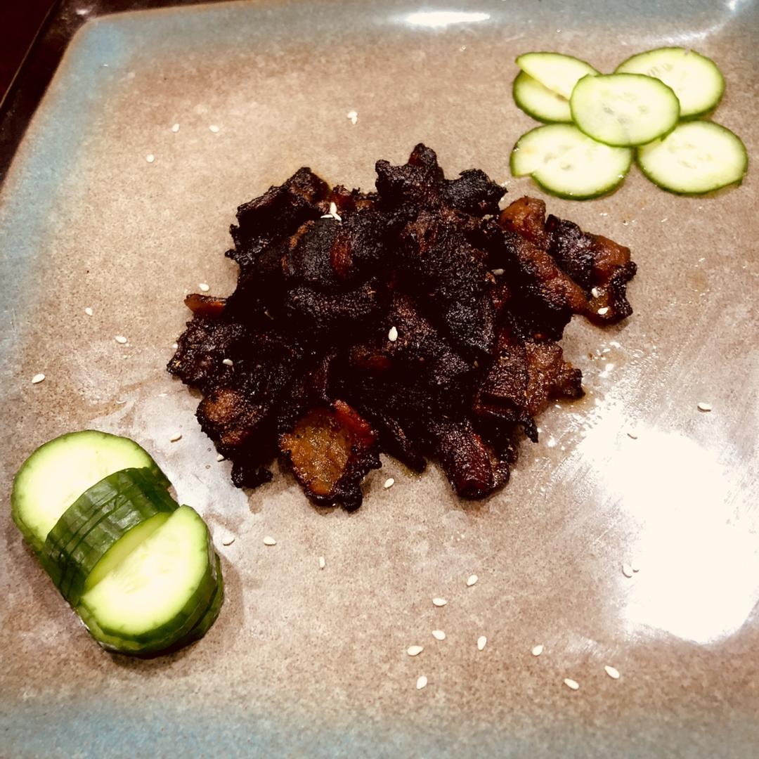 炒锅版烤五花肉片