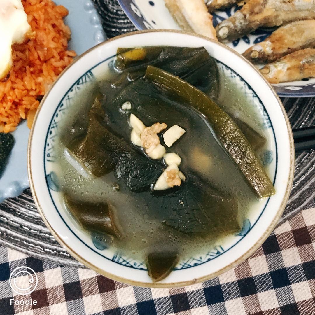 简单好喝的韩式海带汤