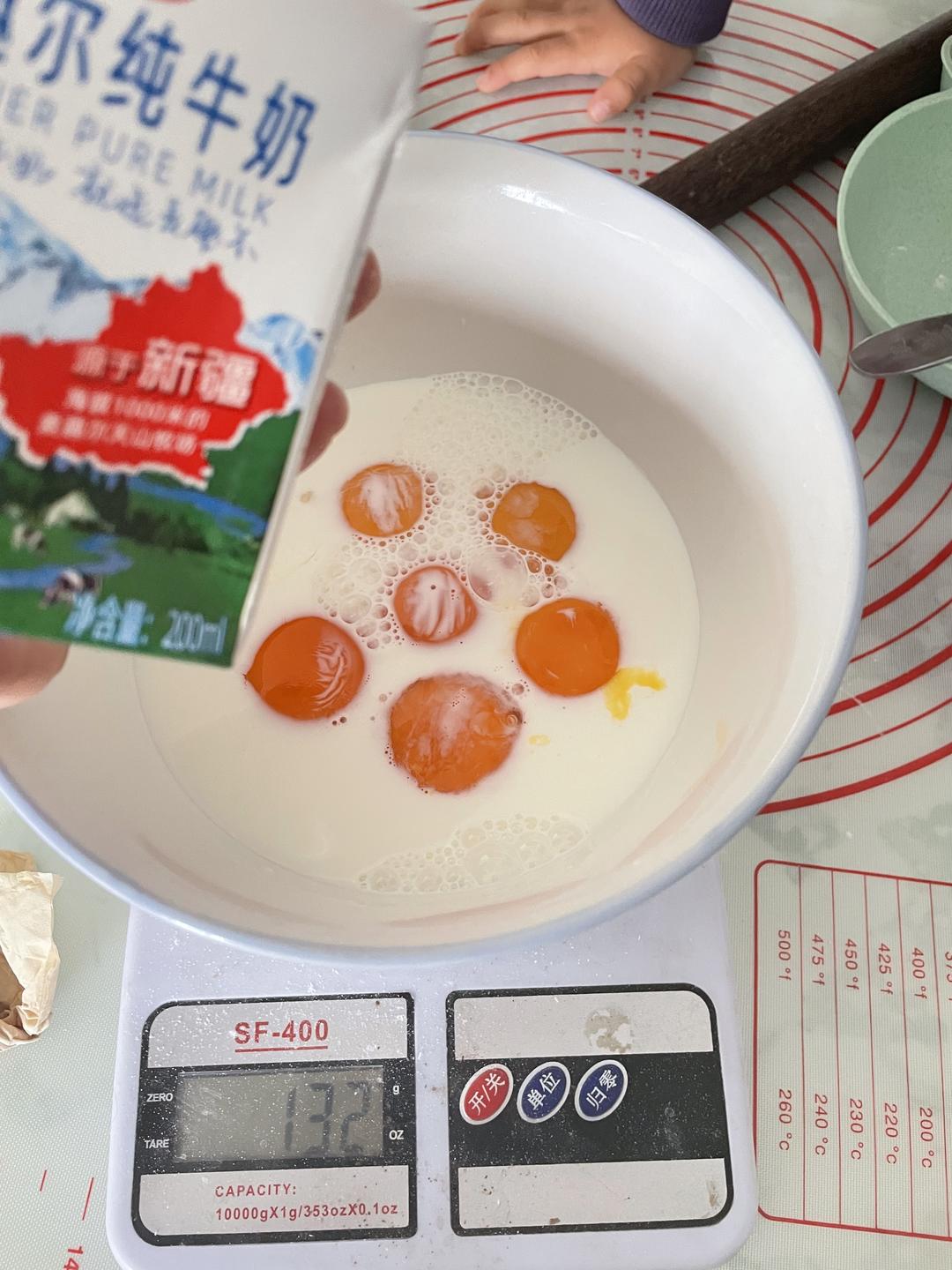 纯奶手撕吐司的做法 步骤1