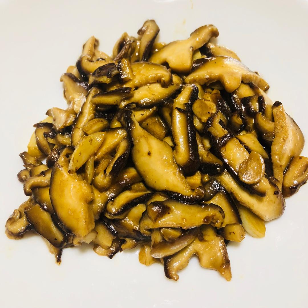 鲜美无比的蚝油香菇