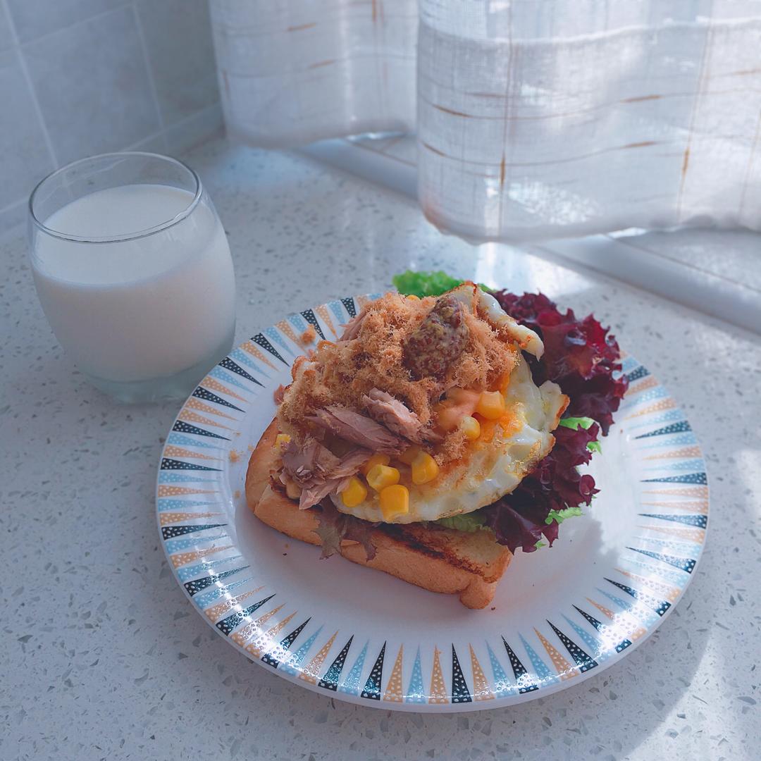 纯奶手撕吐司的做法 步骤1