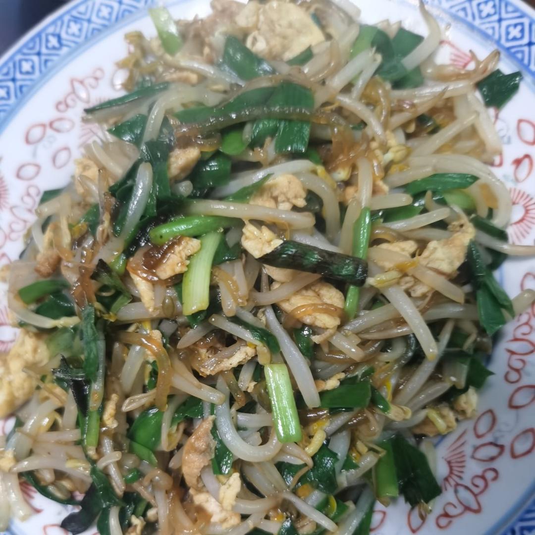 炒合菜～经典的拌饭菜，真的太香了