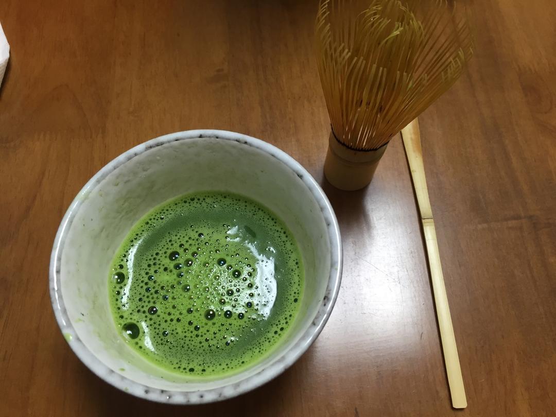 日式抹茶的原始喝法（打抹茶）