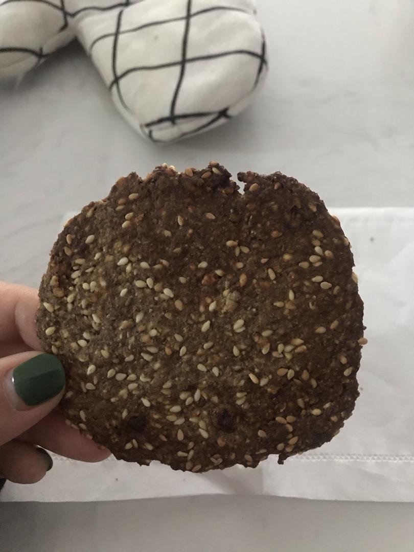 【健康零食】全麦芝麻饼干