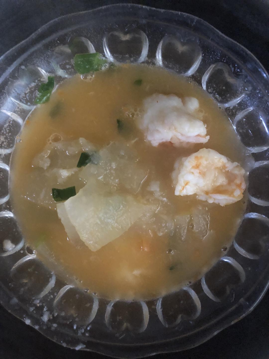 冬瓜鲜虾汤