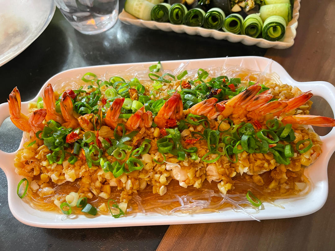 蒜蓉粉丝开背虾