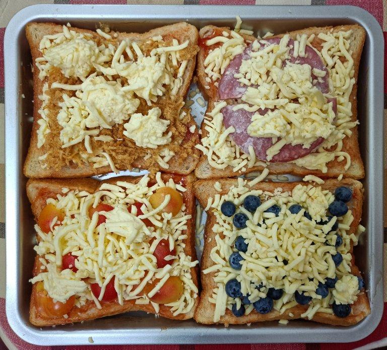 元气早餐❗️好吃到舔手指的🔥火腿芝士三明治