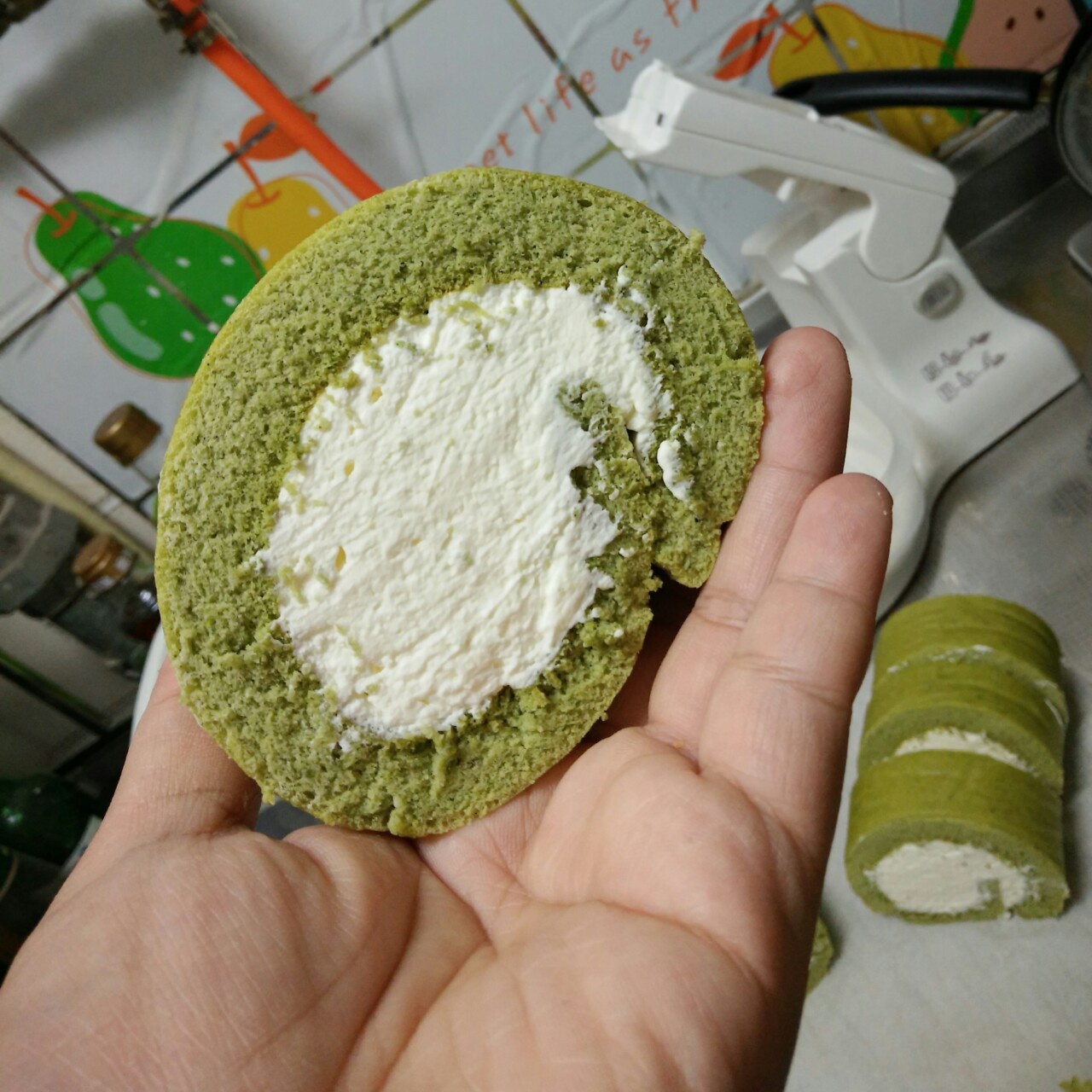 原味蛋糕卷