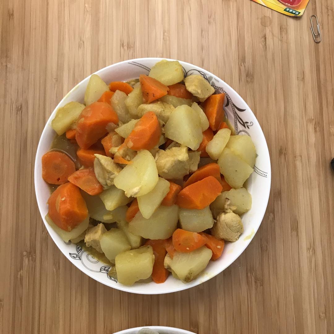 咖喱鸡肉（零失败超详细版）
