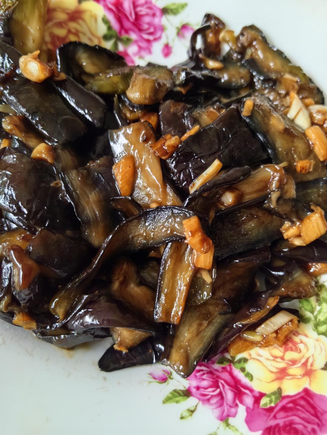 🍆低油版家常蒜末炒茄子｜不用油炸、爆下饭！