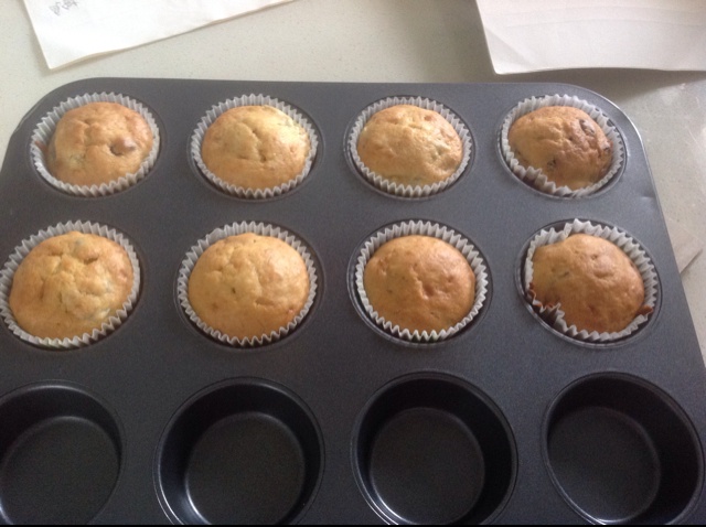 少女心的香蕉蔓越莓玛芬