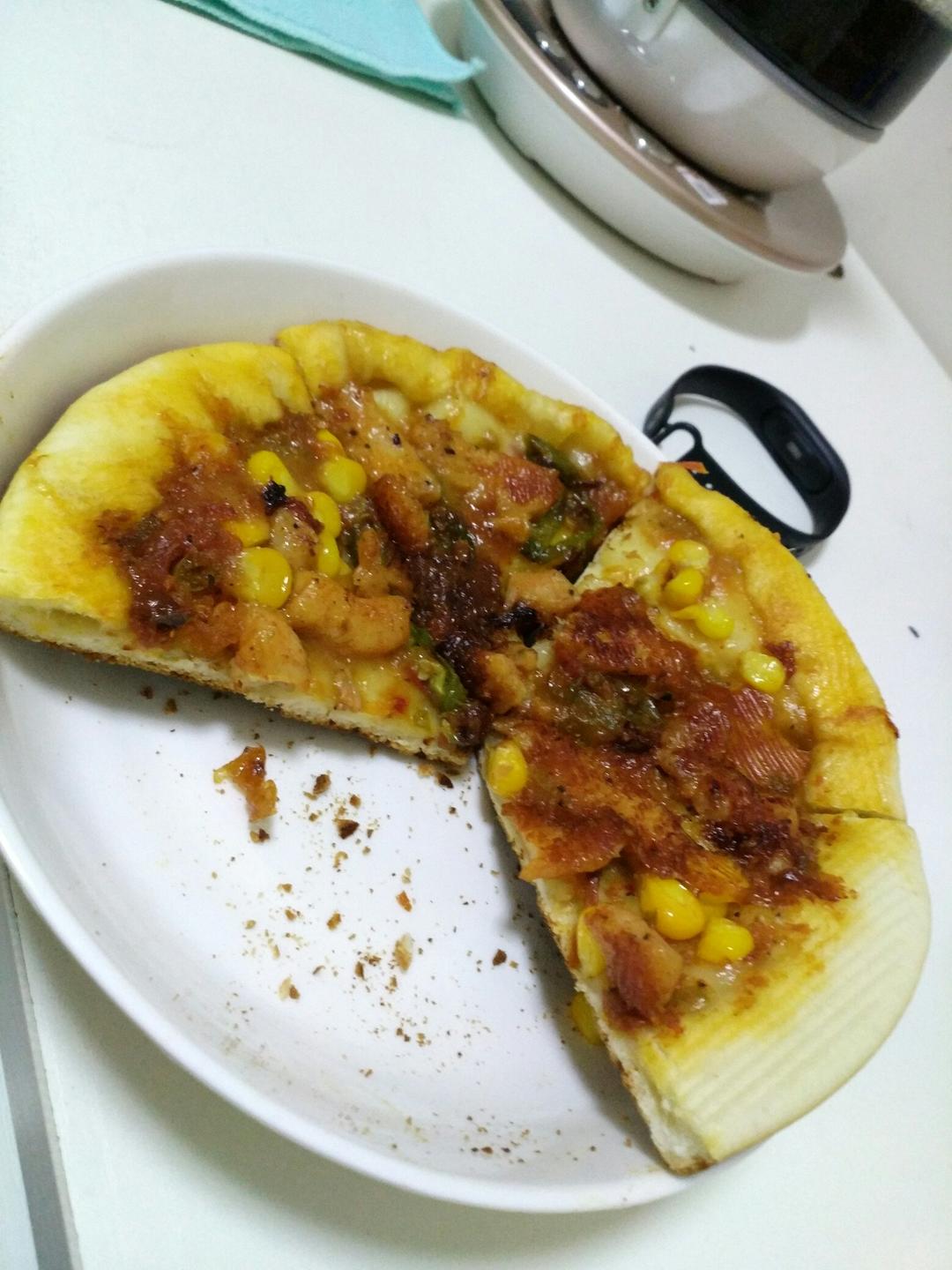 八寸披萨饼皮（四个）制作
