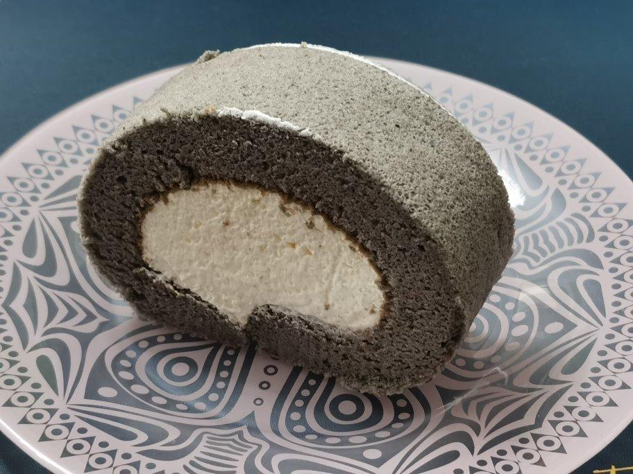 黑芝麻蛋糕卷