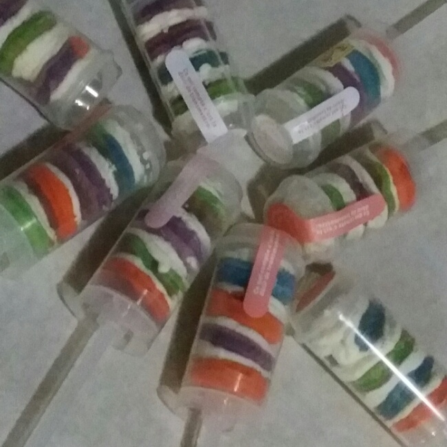 彩虹蛋糕戚风蛋糕胚