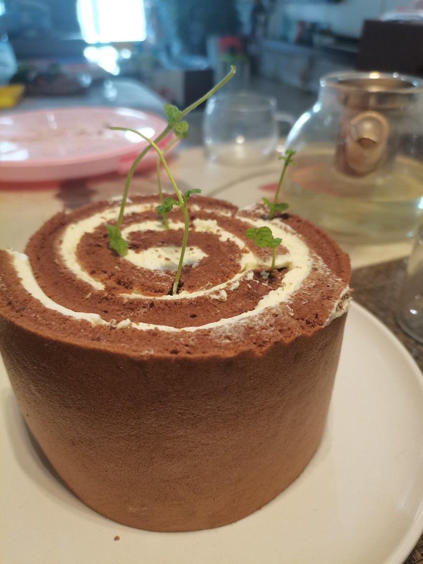 圣诞🎄蛋糕就它了：红丝绒年轮漩涡🌀蛋糕