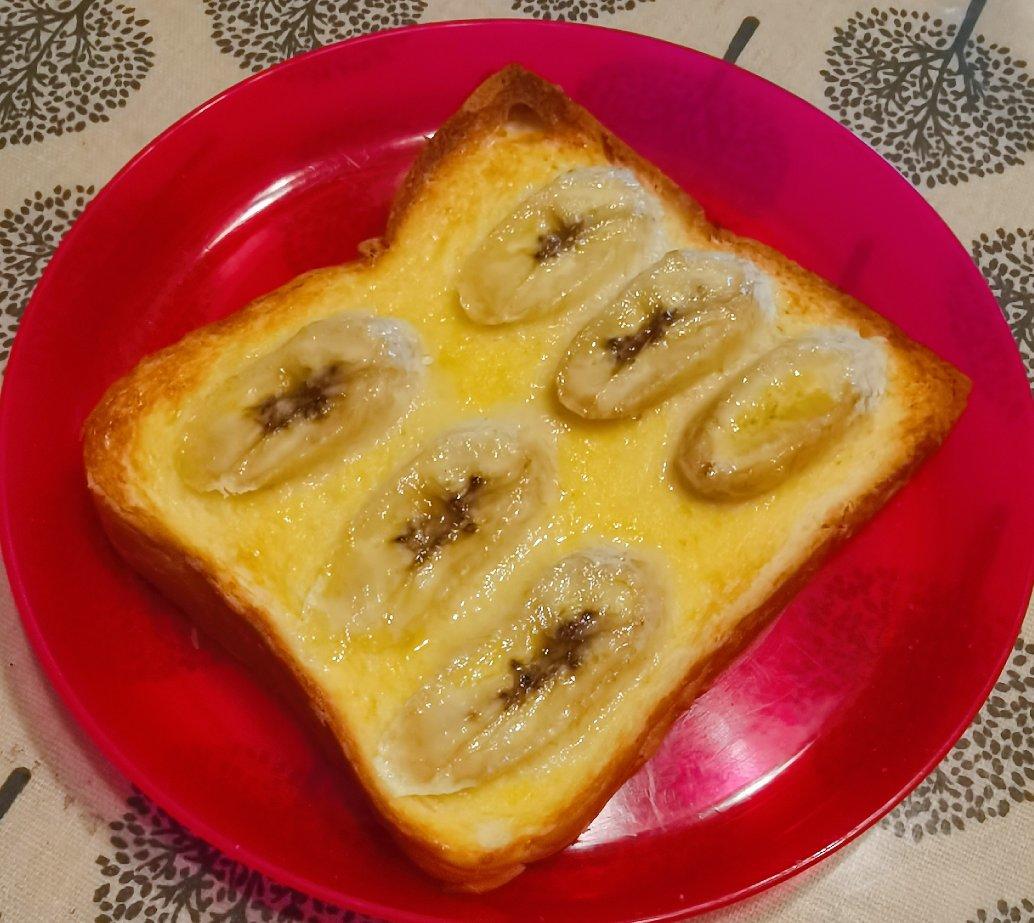 香蕉烤吐司