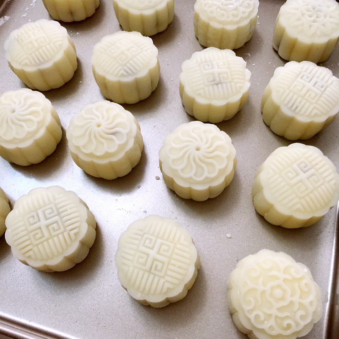 《Tinrry下午茶》冰皮月饼（奶黄馅）