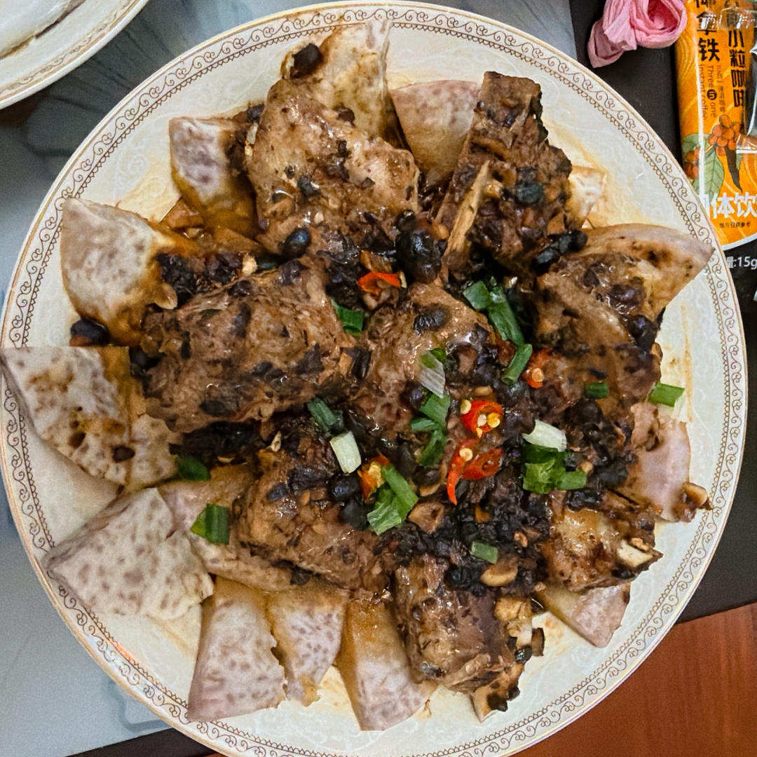 家常菜～豉汁蒸排骨