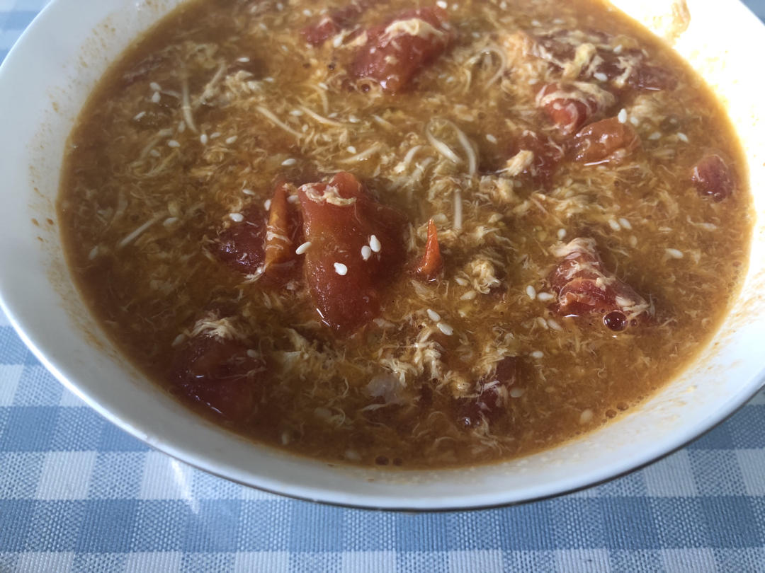 浓郁【番茄鸡蛋面】10min✅美味再一碗