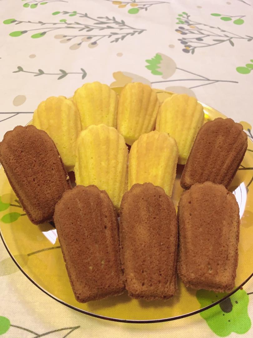 焦糖海盐玛德琳