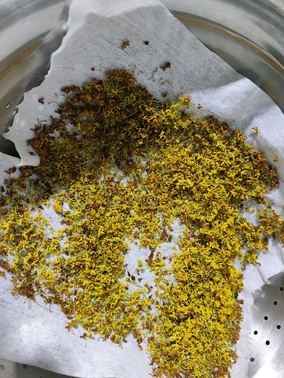 0失败，自制不变色干桂花