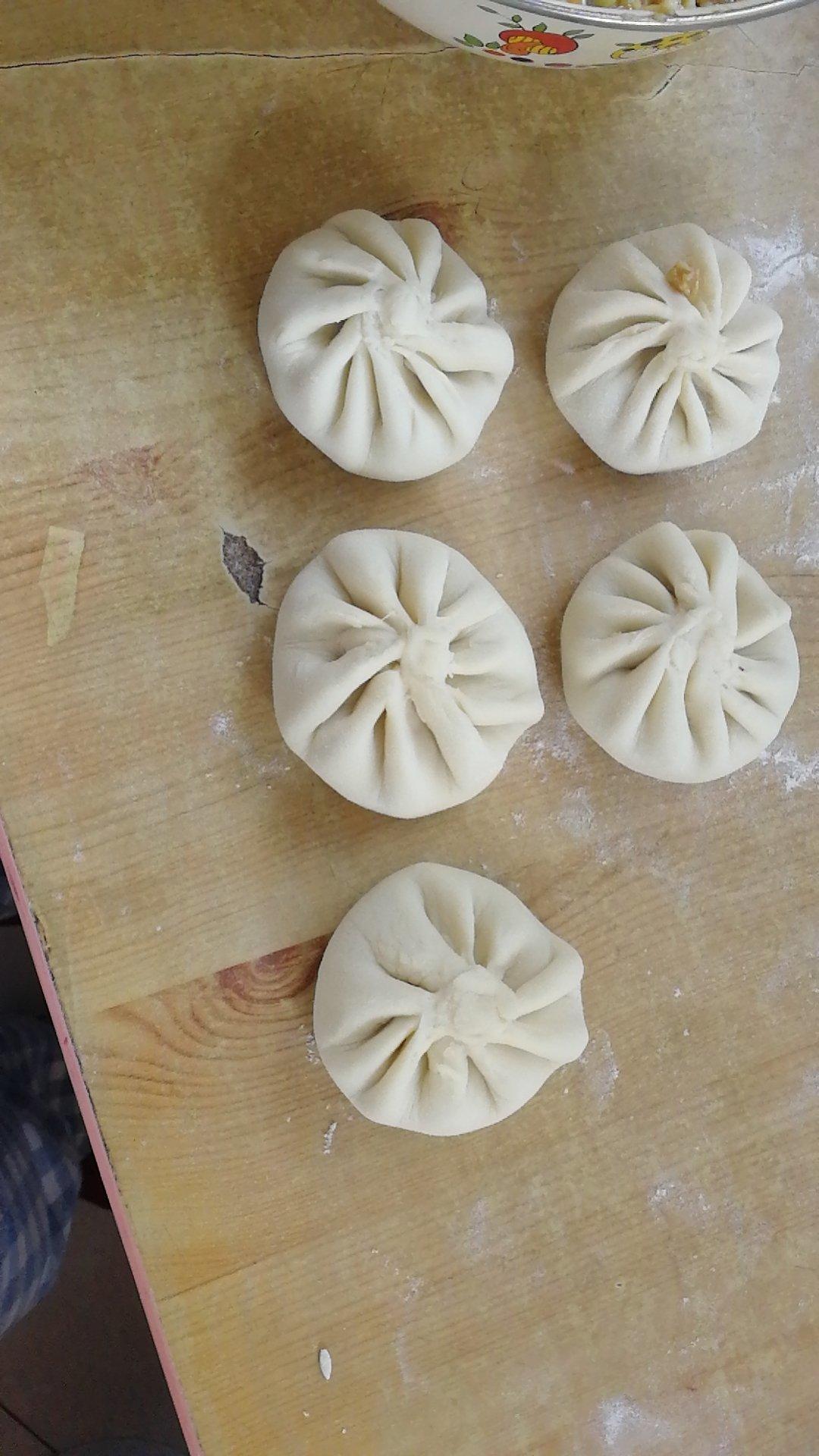 新手教程：详细肉包子教程，零失败，满满tips（发面，和馅，擀皮，包法）