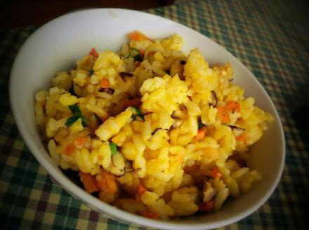蛋黄炒饭