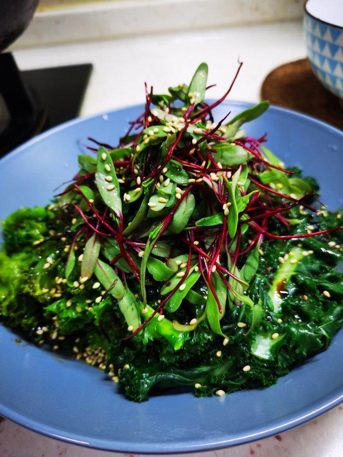 【蒜蓉羽衣甘蓝】Kale 清爽好吃