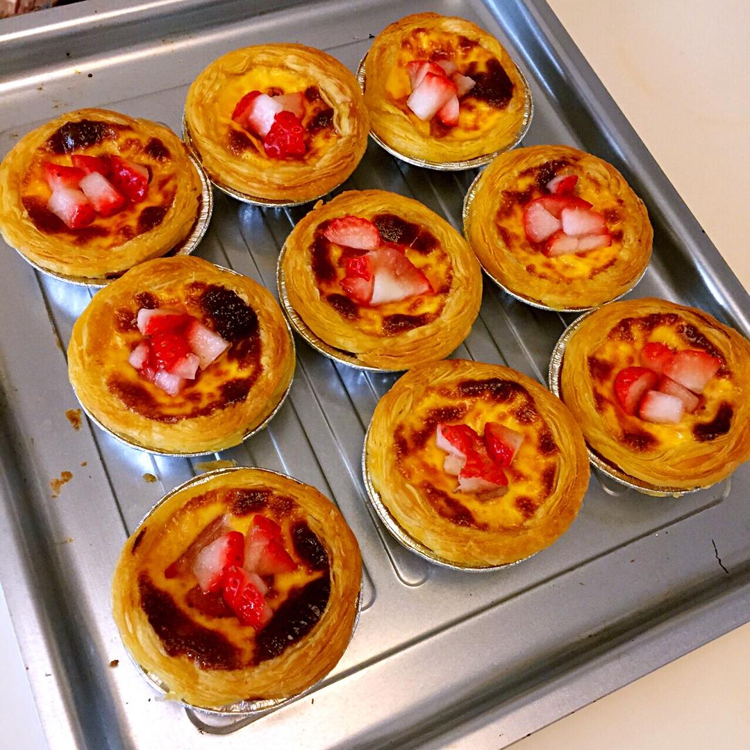 草莓蛋挞