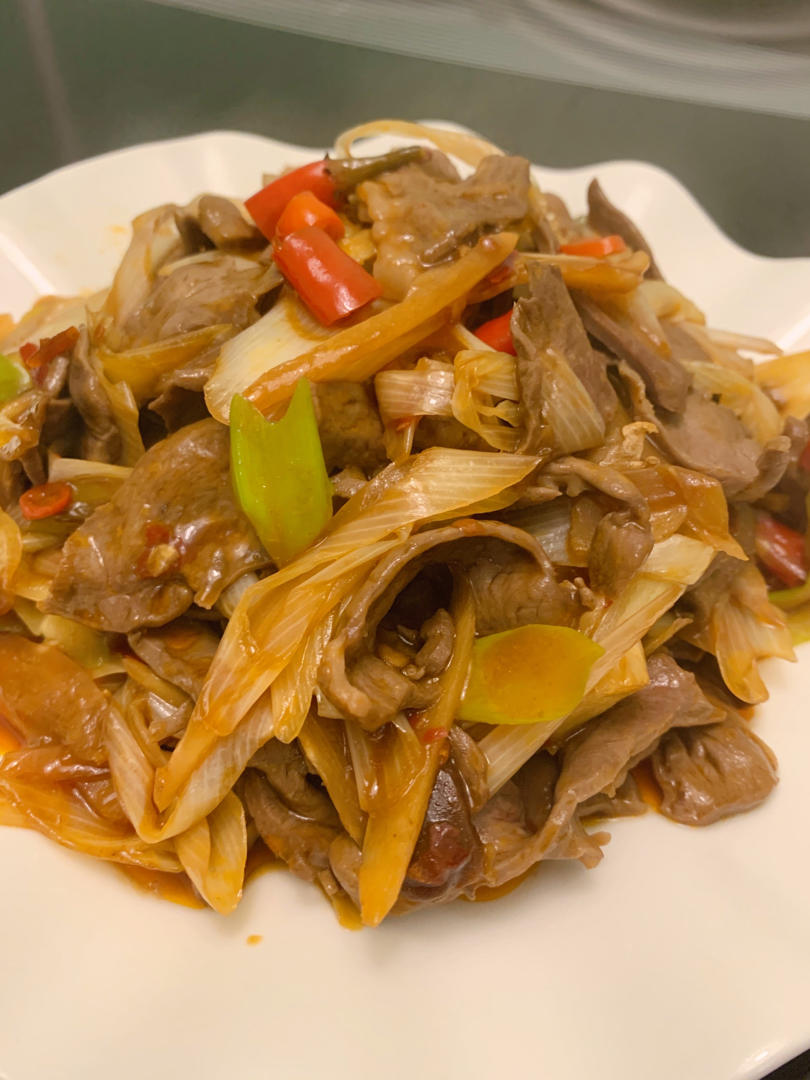厨师长教你：“葱爆猪心”的家常做法，史上最详细的讲解
