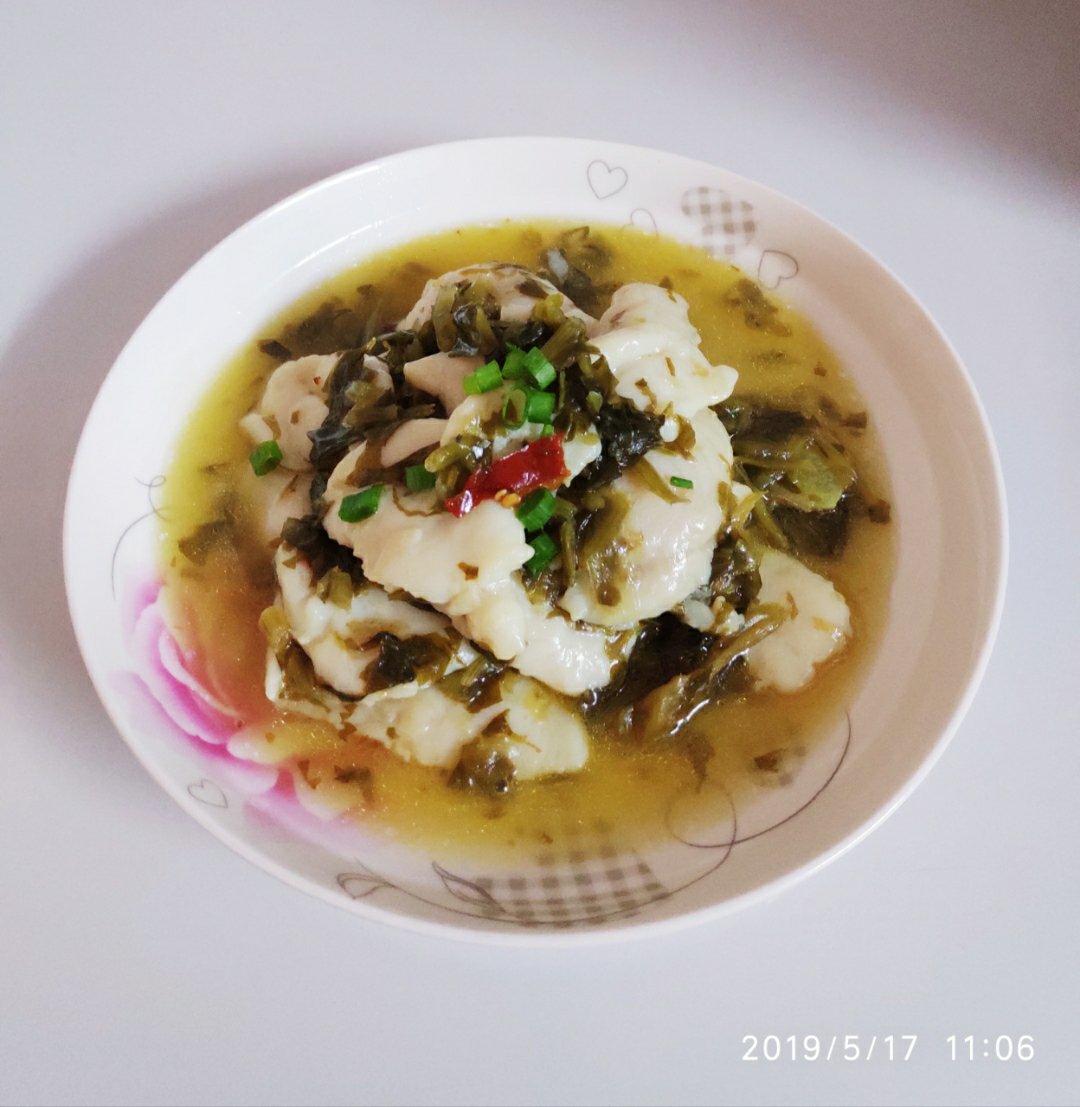 雪菜滑鱼片